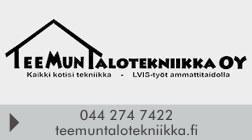 Teemun Talotekniikka Oy logo